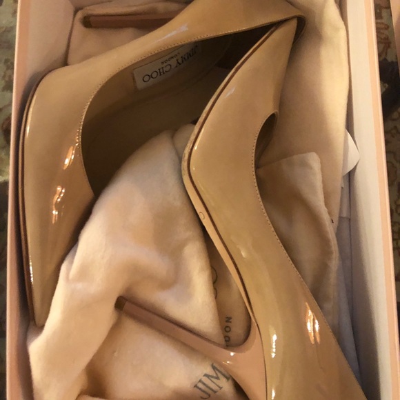 Jimmy Choo Abel patent leather pointed toe pump - Picture 3 of 5